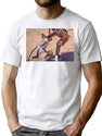 Questions T-Shir Bootleg Graphic T-Shirt - White