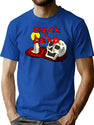 Quick And Dead Bootleg Graphic T-Shirt - Blue