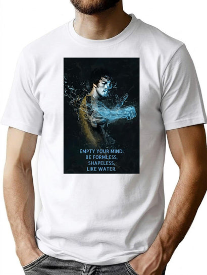 Quote Waater T-Shirt for Men & Women, T-Shirts Graphic Tee - Black