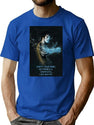 Quote Waater T-Shirt for Men & Women, T-Shirts Graphic Tee - Blue