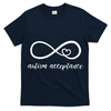 Red Instead Autism Shirt Autism Acceptance T-Shirt