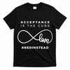 Red Instead Acceptance Of Autism T-Shirt