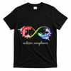 retro Red Instead Autism Autism Acceptance T-Shirt