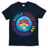 Ribbon World Autism Awareness Day T-Shirt