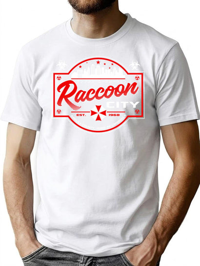 Raccoon City Resident Evil Dks T-Shirt for Men & Women, T-Shirts Graphic Tee - Black
