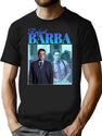 Rafael Barba 90S Inspired Vintage Homage Bootleg Graphic T-Shirt - Black