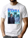 Rafael Barba 90S Inspired Vintage Homage Bootleg Graphic T-Shirt - White