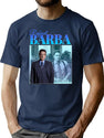 Rafael Barba 90S Inspired Vintage Homage Bootleg Graphic T-Shirt - Navy