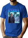 Rafael Barba 90S Inspired Vintage Homage Bootleg Graphic T-Shirt - Blue