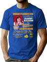 Randy Watson Sexual Chocolate Concert 88' Tour Poster T-Shirt for Men & Women, T-Shirts Graphic Tee - Blue