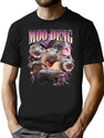 Rap Bootleg Moo-Deng Baby Pygmy Hippo Cute Zoo Meme Bootleg Graphic T-Shirt - Black