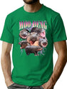 Rap Bootleg Moo-Deng Baby Pygmy Hippo Cute Zoo Meme Bootleg Graphic T-Shirt - Green