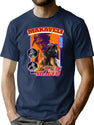 Rapper Bootleg Graphic T-Shirt - Navy