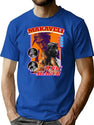 Rapper Bootleg Graphic T-Shirt - Blue