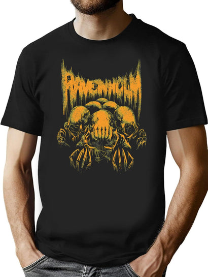 Ravenholm T-Shirt for Men & Women, T-Shirts Graphic Tee - Black