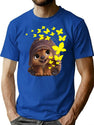 Raya T-Shirt for Men & Women, T-Shirts Graphic Tee - Blue