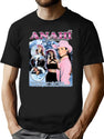 Rbd'S Slvame Anah Bootleg Vintage Retro Style Bootleg Graphic T-Shirt - Black