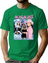 Rbd'S Slvame Anah Bootleg Vintage Retro Style Bootleg Graphic T-Shirt - Green