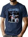 Rbd'S Slvame Bootleg Vintage Retro Style Bootleg Graphic T-Shirt - Navy