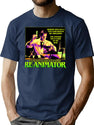 Reanimator T-Shirt for Men & Women, T-Shirts Graphic Tee - Navy