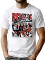 Rebelde Elite Way School Bootleg Vintage Retro Style Bootleg Graphic T-Shirt - White