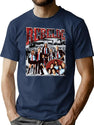Rebelde Elite Way School Bootleg Vintage Retro Style Bootleg Graphic T-Shirt - Navy