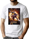 Rebellious Ddeadpool Wwwolverine Bootleg Graphic T-Shirt - White
