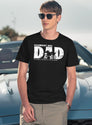 Recumbent Bike Dad T-Shirt for Men & Women, T-Shirts Graphic Tee - Navy