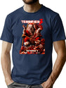 Red Christmas Soft Style Vintage 90S T-Shirt for Men & Women, T-Shirts Graphic Tee - Navy