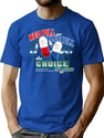Red Pill Or Blue Pill T-Shirt for Men & Women, T-Shirts Graphic Tee - Blue