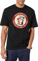 Reddy Kilowatt Electricity Will Kill You Vintage Black T-Shirt - White