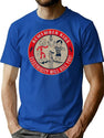 Reddy Kilowatt Electricity Will Kill You Worn T-Shirt for Men & Women, T-Shirts Graphic Tee - Blue