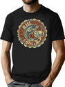 Reel Cool Dad T-Shirt for Men & Women, T-Shirts Graphic Tee - Black