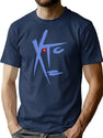 Refuse Play Conventional Punk Rock Influence Ska Pop Xtc Music Retro T-Shirt for Men & Women, T-Shirts Graphic Tee - Navy
