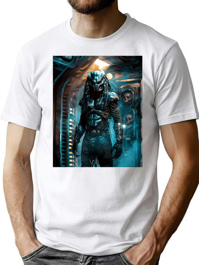 Requiem Of An Intergalactic Predator T-Shirt for Men & Women, T-Shirts Graphic Tee - Black