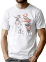 Resident Evilbiohazard 4 - Chainsaw T-Shirt for Men & Women, T-Shirts Graphic Tee - White