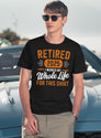 Retired 2025 I Worked Whole Life For This Shirt T-Shirt for Men & Women, T-Shirts Graphic Tee - Navy