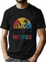Retirement It'S Always Summer Vacation When You'Re Retired T-Shirt for Men & Women, T-Shirts Graphic Tee - Green