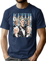 Retro Bootleg Vintage Bootleg Graphic T-Shirt - Navy