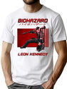 Retro Classic Leon Kennedy T-Shirt for Men & Women, T-Shirts Graphic Tee - White