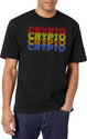 Retro Crypto T-Shirt for Men & Women, T-Shirts Graphic Tee - White