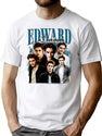 Retro Edward Vintage Bootleg 90S Twilight Saga Bootleg Graphic T-Shirt - White