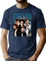 Retro Edward Vintage Bootleg 90S Twilight Saga Bootleg Graphic T-Shirt - Navy
