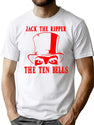 Retro Jack The Ripper. T-Shirt for Men & Women, T-Shirts Graphic Tee - White