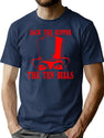 Retro Jack The Ripper. T-Shirt for Men & Women, T-Shirts Graphic Tee - Navy