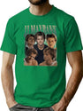 Retro Jj Maybank Vintage Bootleg 90S Style Bootleg Graphic T-Shirt - Green