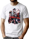 Retro Terrifier T-Shirt for Men & Women, T-Shirts Graphic Tee - White