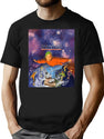 Retro Vintage 90'S Internet T-Shirt for Men & Women, T-Shirts Graphic Tee - Black