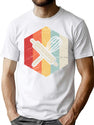 Retro Vintage Baking Supplies Icon T-Shirt for Men & Women, T-Shirts Graphic Tee - White