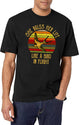 Retro Vintage She Rules Her Life Like A Bird In Flight T-Shirt for Men & Women, T-Shirts Graphic Tee - White